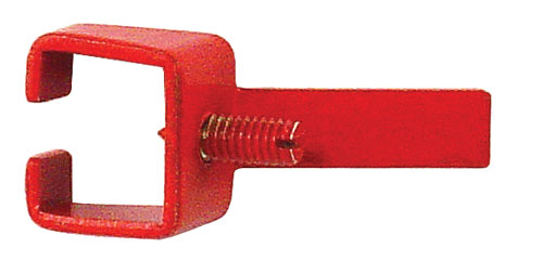 Southwire UBL1-RED Universal Breaker Lock Out Device, Steel, NFPA-72 Red