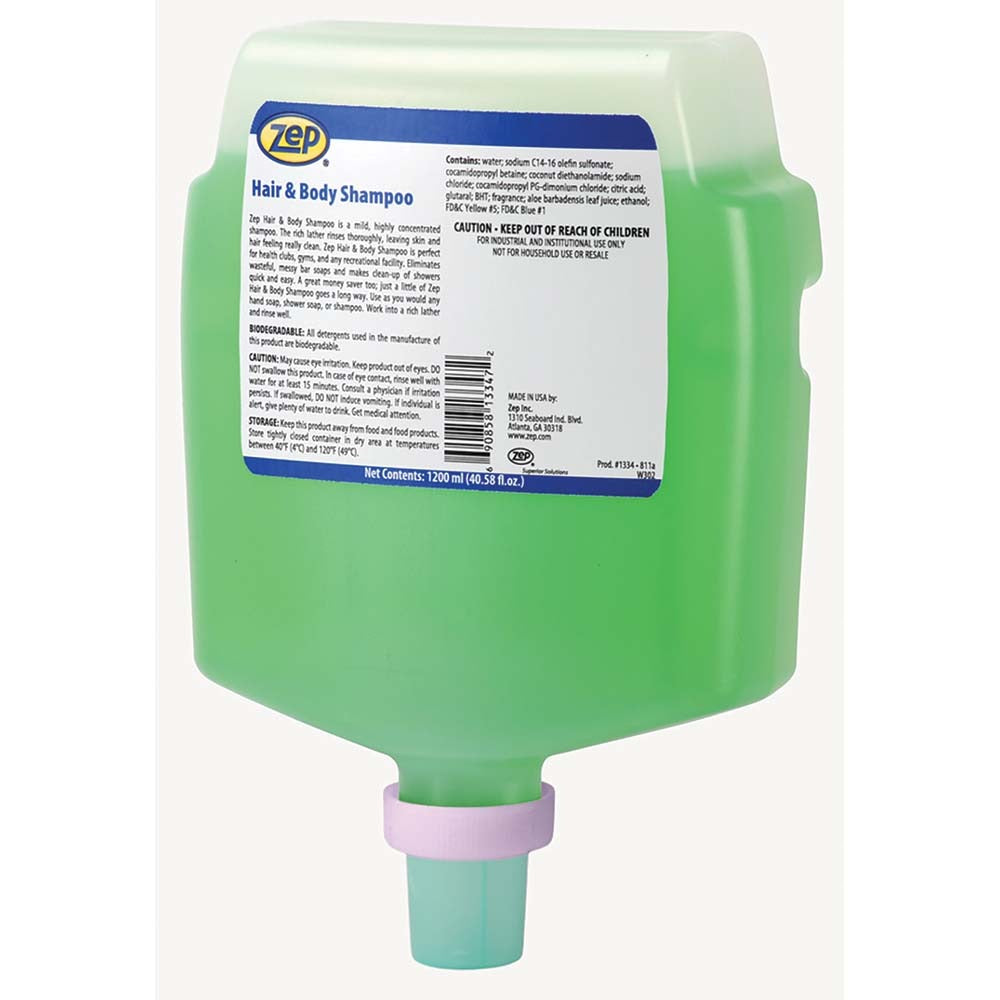 ZEP Zep 133416 Hair Body Shampoo Dispenser Refill 1200 Ml
