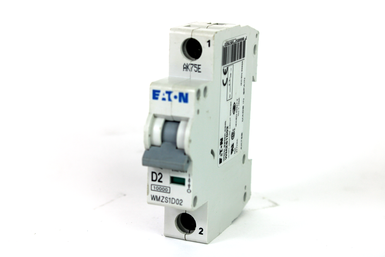 EATON Eaton WMZS1D02 WMZS Supplementary Protector 2 A (DIN Rail) WMZS1D02