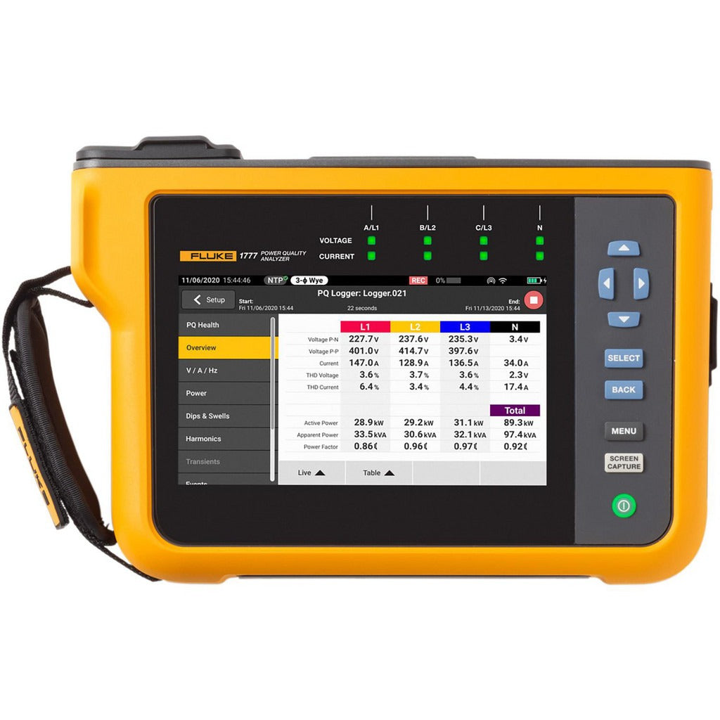 FLUKE Fluke FLUKE-1777/BASIC Three-phase Power Analyzer 6000A