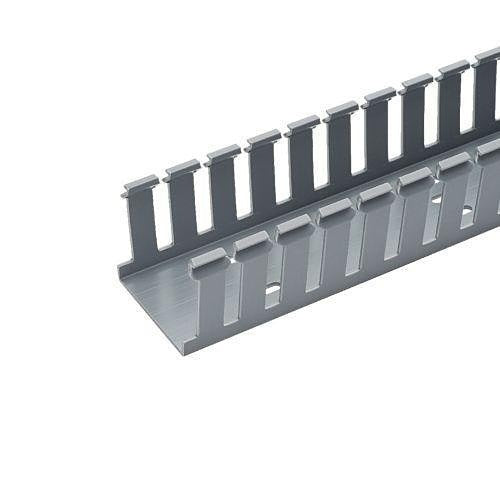 PANDUIT Panduit G1X1LG6 Slotted G-duct Wire Duct Light Gray