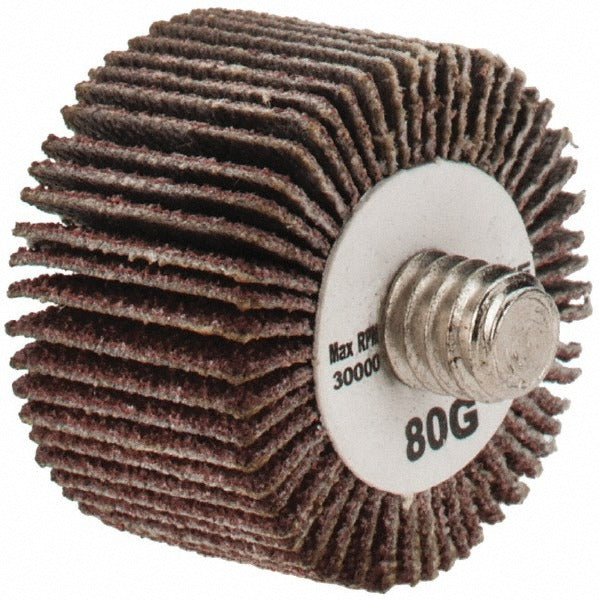 TRU-MAXX Tru-maxx SZQC280 Mounted Flap Wheel 80 Grit Aluminum Oxide