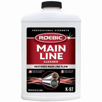 TRUE VALUE K-97-Q-12 Roebic Main Line Sewer/Septic Cleaner 32-Oz.