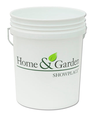 TRUE VALUE 6GLD010 5-Gallon White Plastic Pail Lid