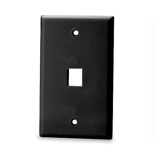SIGNAMAX Signamax Inc. SKF-2-BK 2-port Keystone Faceplate