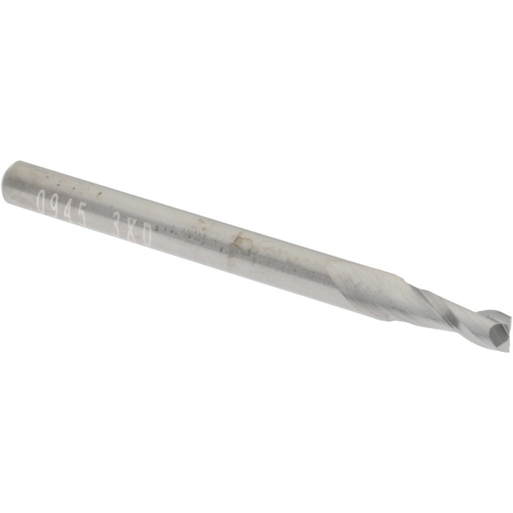 KYOCERA SGS PRECISION TOOLS Sgs 01845 Square End Mill 3/32 in 2 Flute Solid Carbide