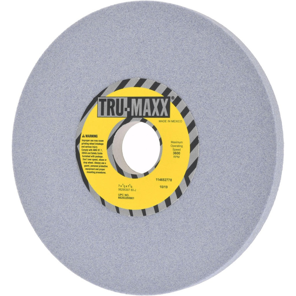TRU-MAXX Tru-maxx 66253255901 Surface Grinding Wheel 80 Grit 7in