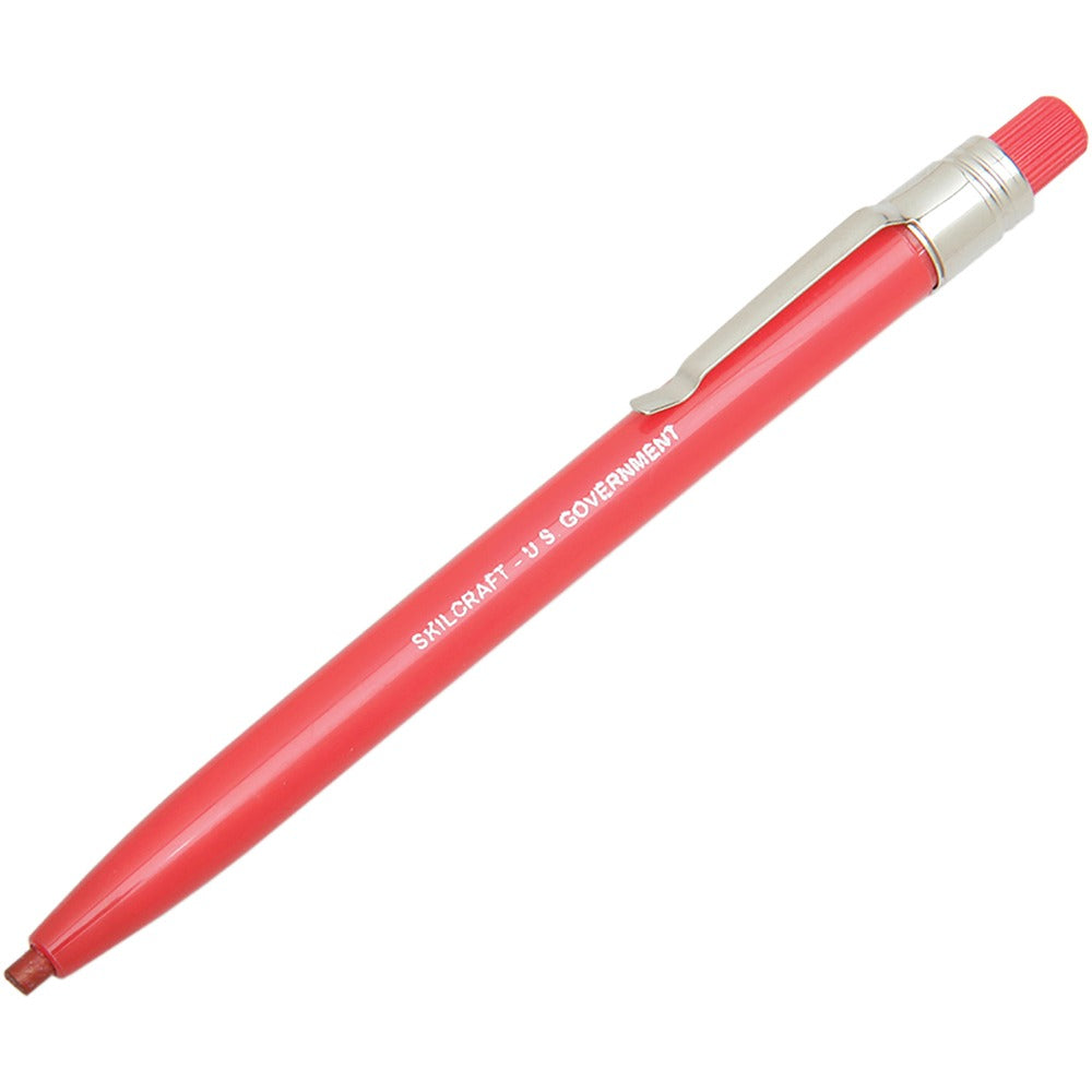 ABILITYONE Abilityone 7520002236675 Wax Pencil 3mm Red 12pk