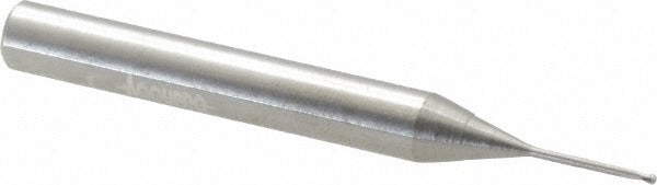 ACCUPRO Accupro 12177283 Ball End Mill 0.0394 in 2 Flute Carbide
