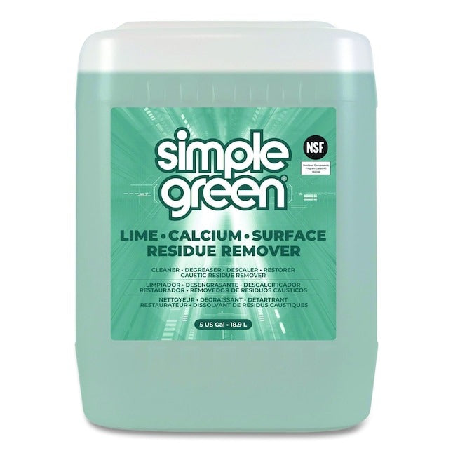 SIMPLE GREEN Simple Green 1700200100005 Lime Calcium Surface Residue Remover 5 gal