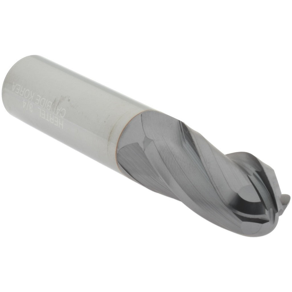 HERTEL Hertel EG250048 Ball End Mill 0.75in 4 Flute Solid Carbide