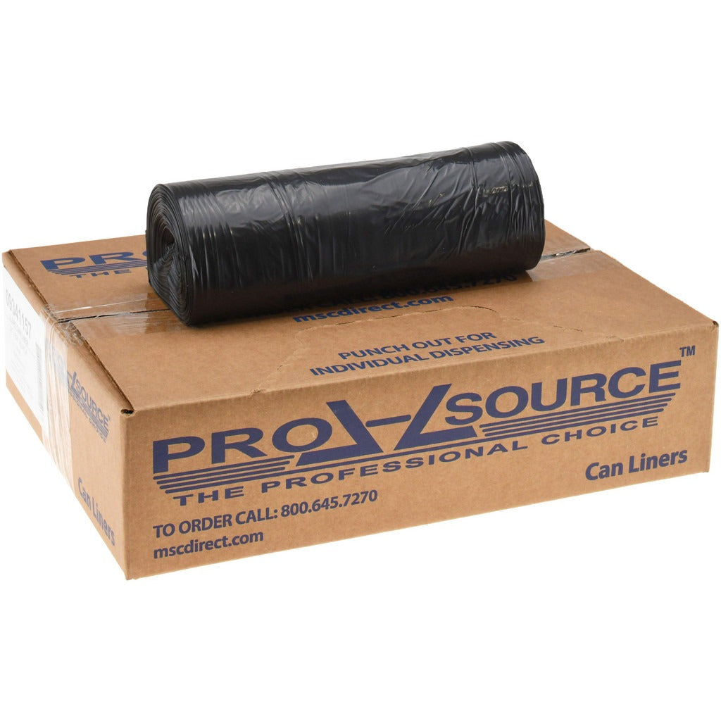 PRO-SOURCE Pro-source PSRB6141HP 60 Gal Trash Bags 0.8 Mil Black 100 Pack