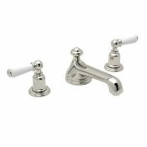ROHL Rohl U.3705L-PN-2 Edwardian Widespread Lavatory Faucet with Low Spout (3-Hole)