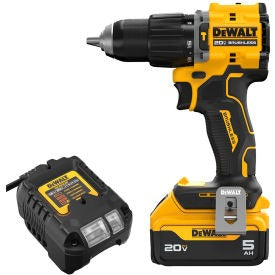 BLACK & DECKER Dewalt DCD799P1 20V Max 1/2 Inch Compact Hammer Drill Kit
