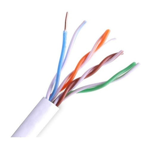 WIREPATH Wirepath NST-CAT5ER-1000-WHT Cat5e Plenum Cable 1000ft