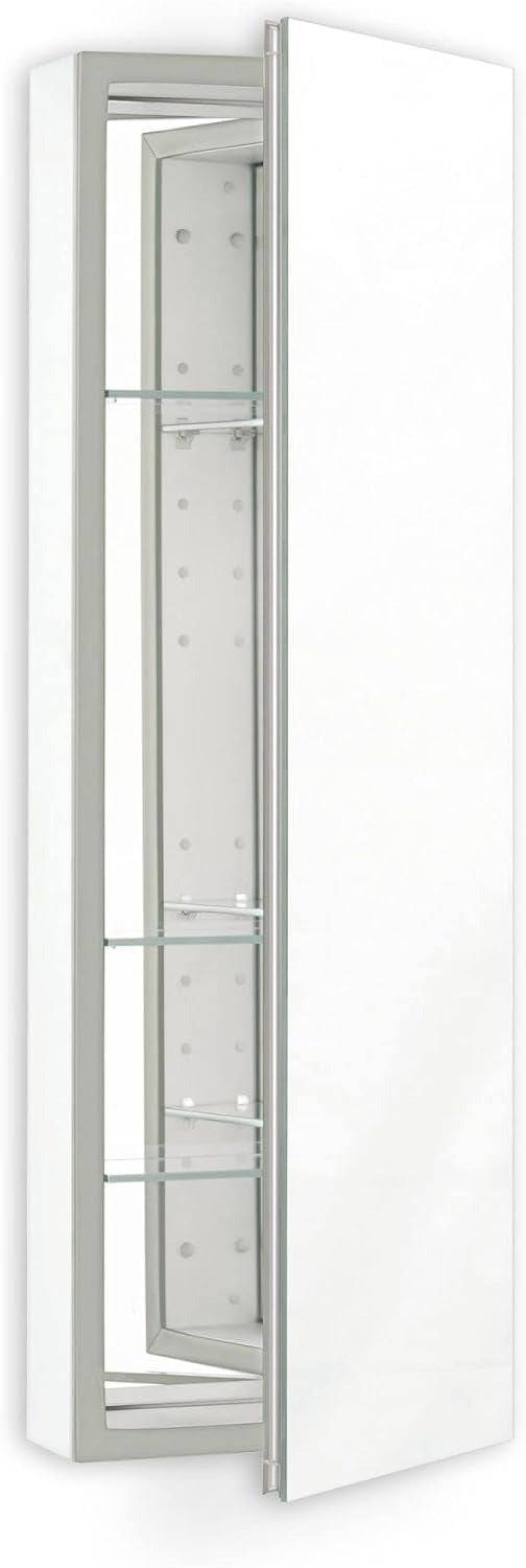 ROBERN Robern PLM2030G PL Series 20 inches x 30 inches Flat Top Medicine Cabinet (20 x 30)
