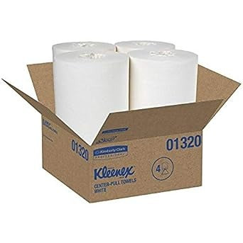 KIMBERLY-CLARK Kimberly-Clark KCC01320 Premiere Center-Pull Towels 15 inches x 8 inches (4 Rolls/Case)