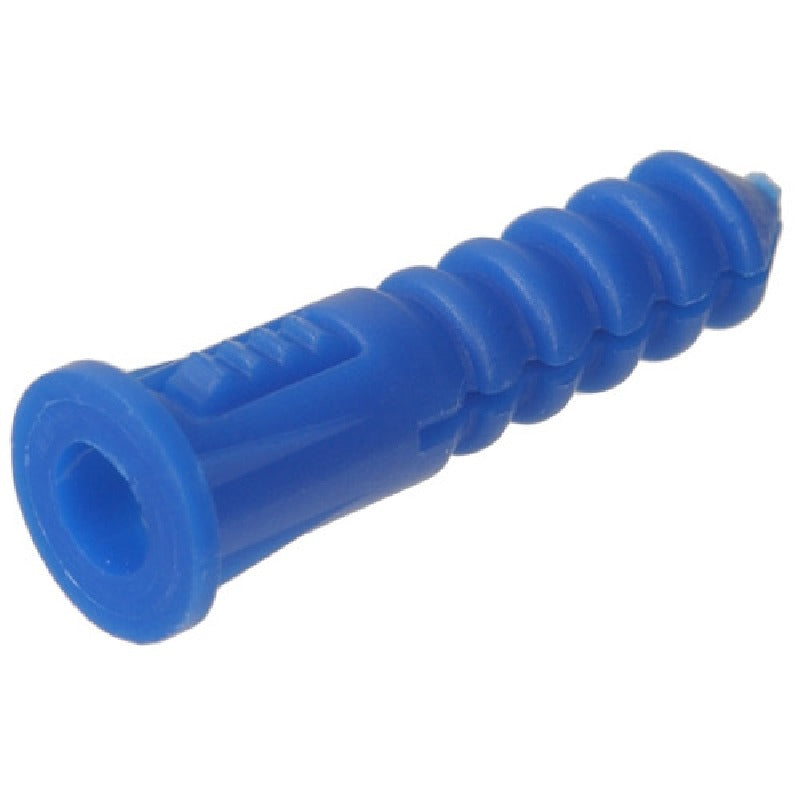 HILLMAN Hillman 5108 Ribbed Plastic Anchor #8-#12 Thread x 1-1/4 In. (6 Ct.)