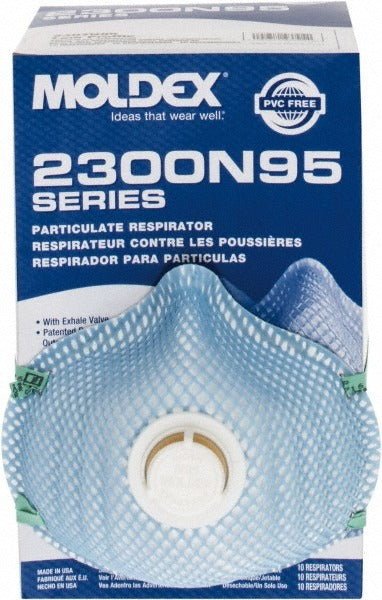 MOLDEX Moldex 2307N95 N95 Disposable Particulate Respirator 10 Pack