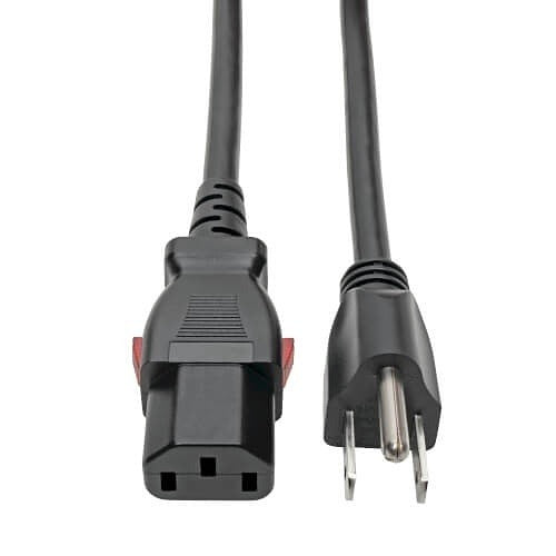 TRIPP LITE Tripp Lite P006-L06 Locking Power Cord Nema 5-15P C13