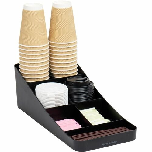 MIND READER Ems Mind Reader Llc EMSCOMP7BLK 7-compartment Organizer