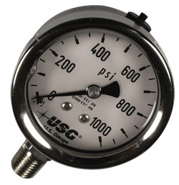 AMETEK Ametek 256151 Pressure Gauge 30-0-30 Psi 2.5 in Dial