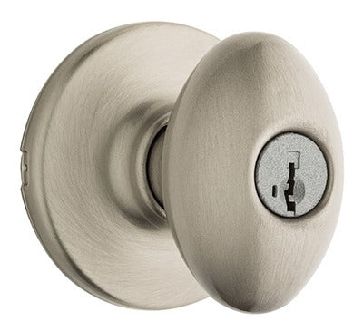 KWIKSET Kwikset 400AO 15 Smt 6AL Rcs V1 Entry Lockset Satin Nickel