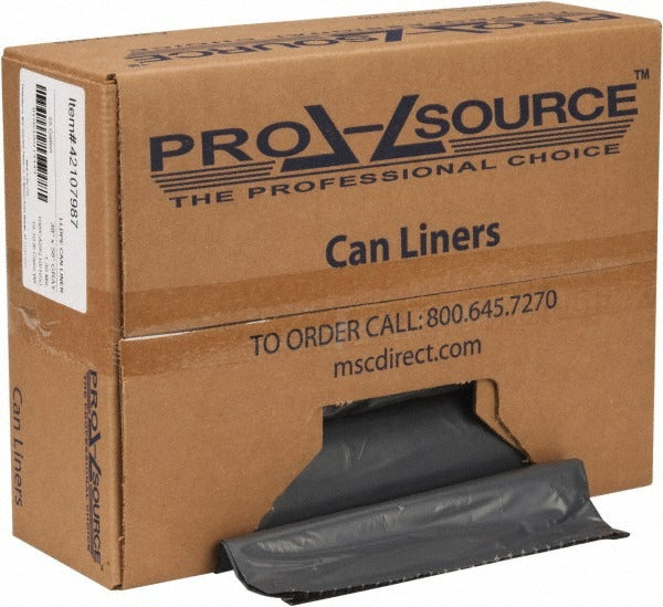 PRO-SOURCE Pro-source PSDL385825G Trash Bags 55 Gal 2.5 Mil 50 Pack