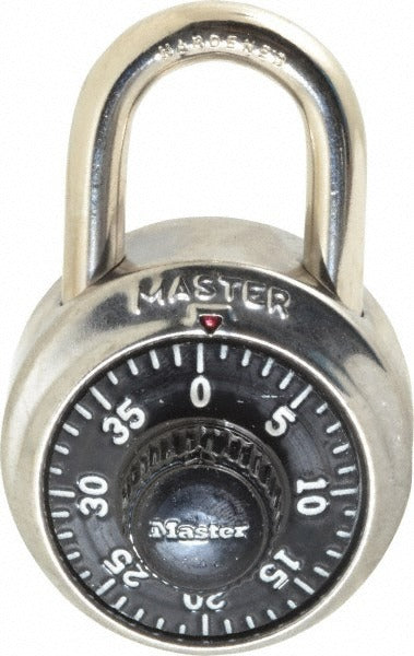 MASTER LOCK Master Lock 1500KA-083412 Combination Padlock Steel