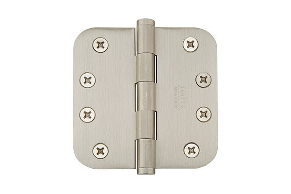EMTEK Emtek 91034US15 Steel Door Hinge Pair Satin Nickel 4x4