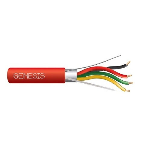 SOUTHWIRE Genesis Cable 46031004 18/4 Solid Fplp Fire Alarm Cable