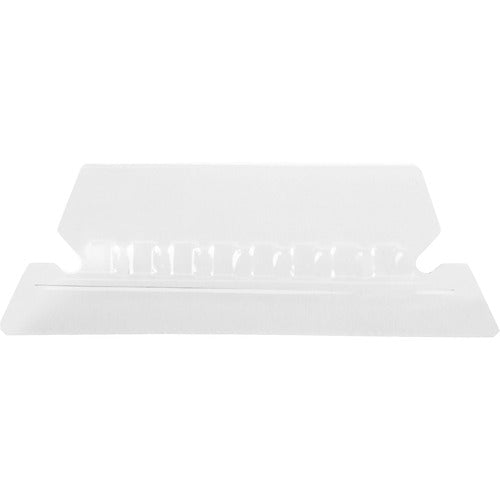 PENDAFLEX Pendaflex PFX42CR Hanging Folder Tabs Clear 1/5-cut Pack 25