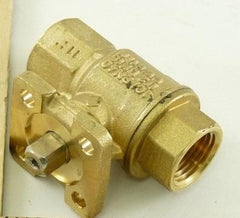 Johnson Controls VG1241AF Ball Valve Brass Trim Less Actuator