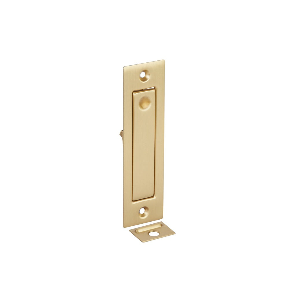 EMTEK Emtek 2220US4 Rectangular Jamb Bolt Satin Brass