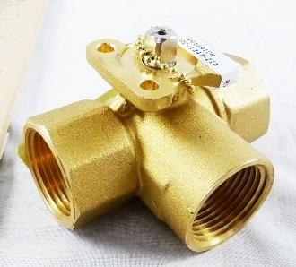 Johnson Controls VG1841CN 3-Way Ball Valve 1 inch 11.7Cv Brass