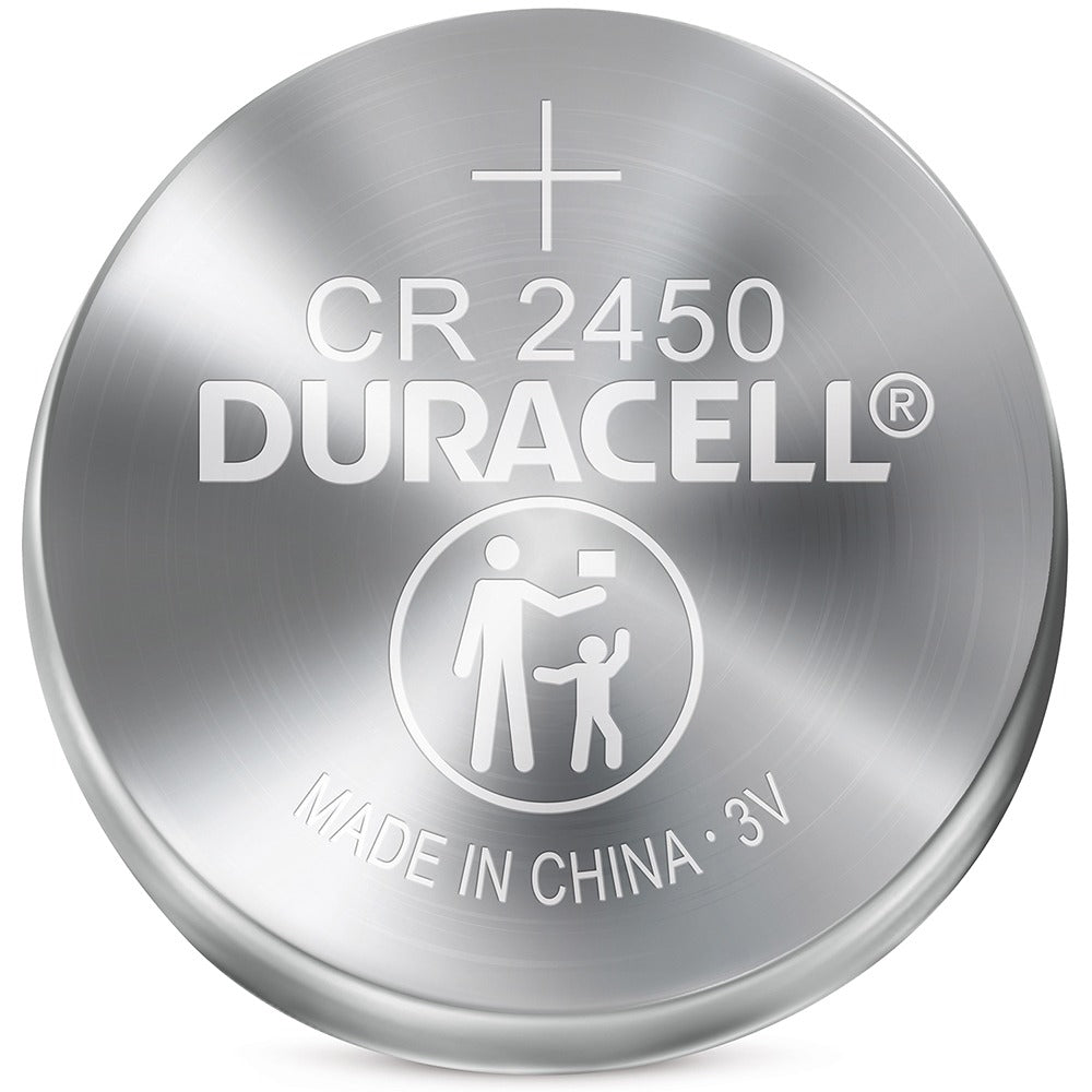 DURACELL Duracell CR2450 Lithium Coin Cell Battery 3V 620mah