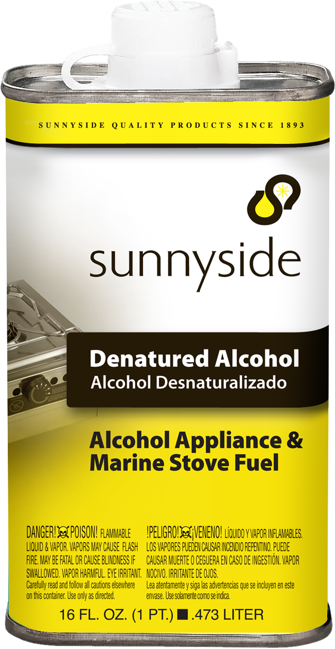 SUNNYSIDE Sunnyside 83416 Denatured Alcohol 1 Pint