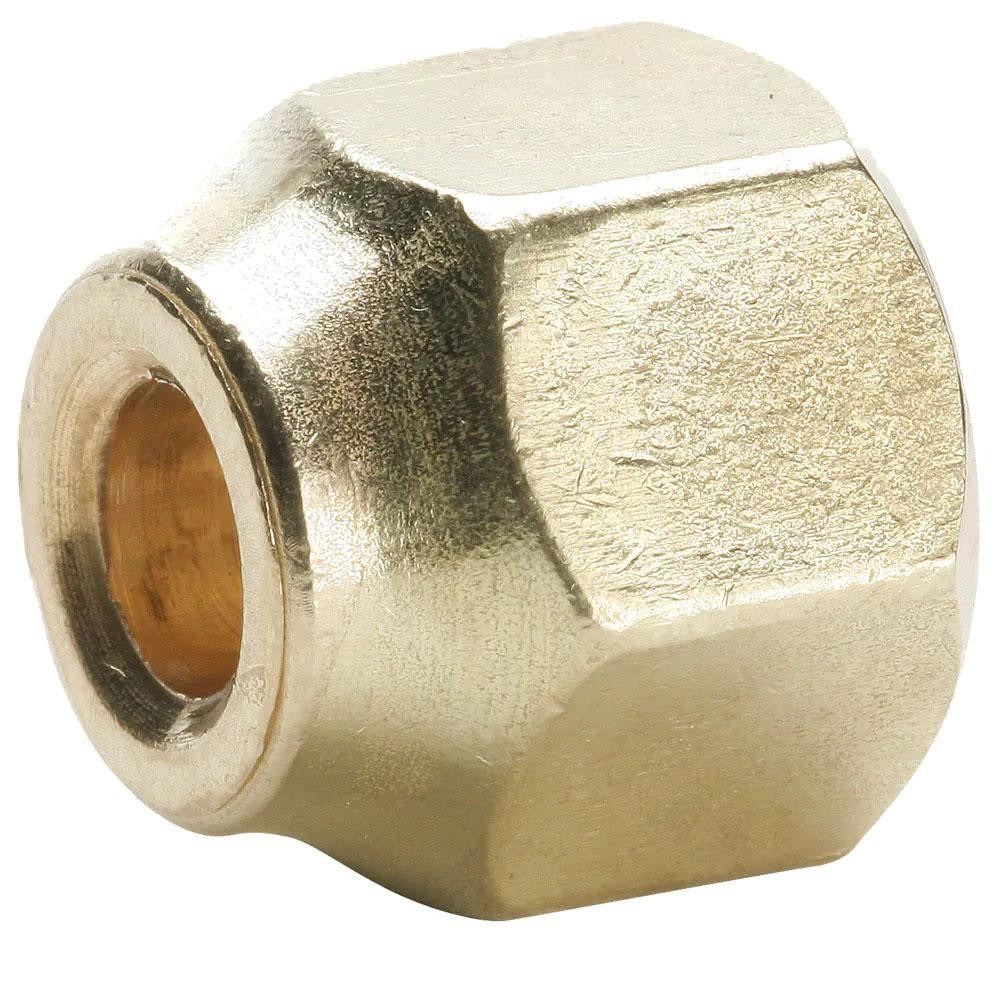 PARKER Parker 14FSX-6 Brass Flared Short Nut 3/8 in 5/8-18 Unf