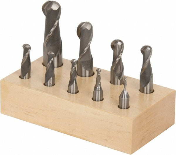 VALUE COLLECTION Value Collection 320-2009 Ball End Mill Set 9 Piece
