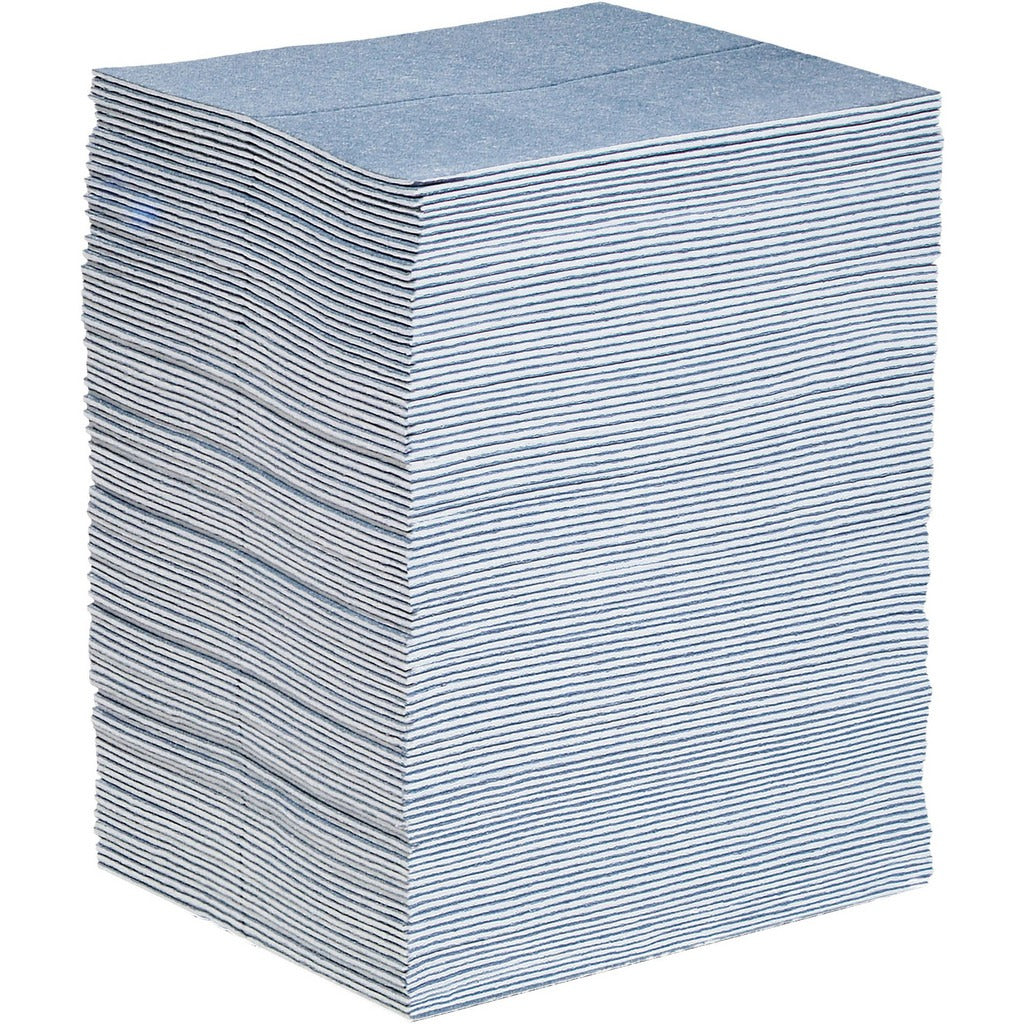 NEW PIG New Pig BLU101 Universal Absorbent Pad 19x15 in 100 Pack