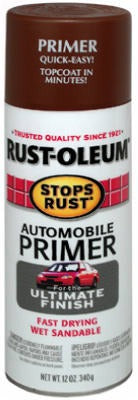 RUST-OLEUM Rust-oleum 2067-830 Automotive Primer Spray Red 12 Oz