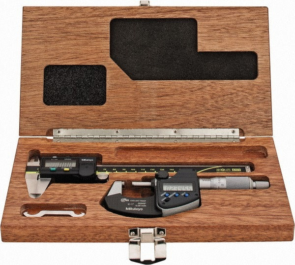 MITUTOYO Mitutoyo 64PKA076B Caliper Micrometer Kit 4 Piece