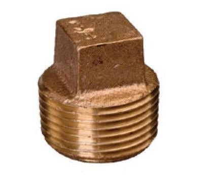 EVERFLOW EverFlow BRPL0034-NL 3/4 Plug Cored Brass Lead Free