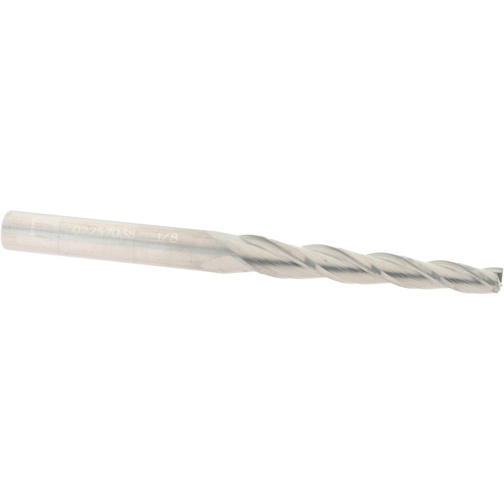 ACCUPRO Accupro 12177470 Tapered End Mill 1/8 in 3 Flute Solid Carbide