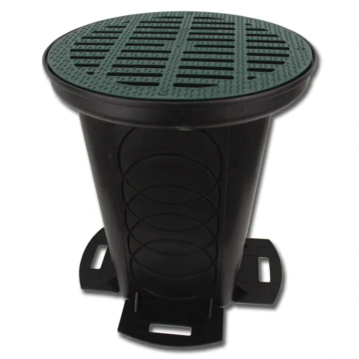 POLYLOK POLYLOK 3017-GE Round Grate 12 inches HDPE