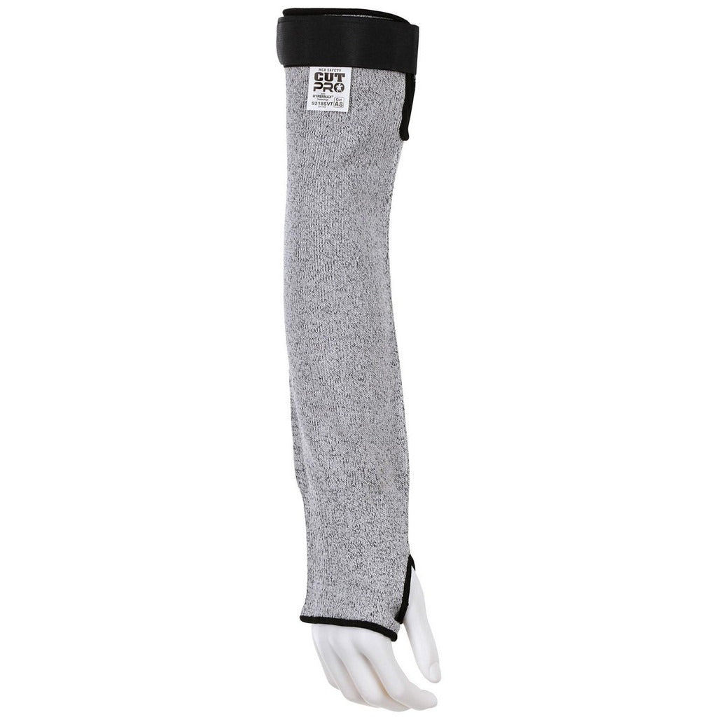 MCR SAFETY Mcr Safety 9218SVT Cut Resistant Sleeve 18 in Hppe