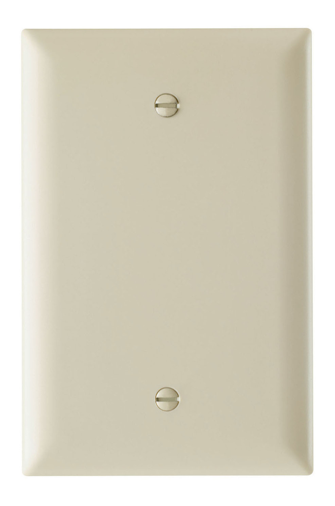 Legrand TPJ13I Pass & Seymour Jumbo Blank Wall Plate 1G Ivory