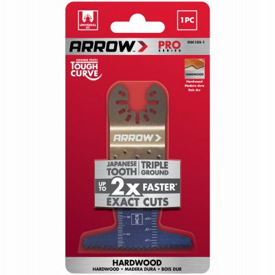 BSC PREFERRED Bsc Preferred OSC105-1 Oscillating Blade 2.5 in Curved