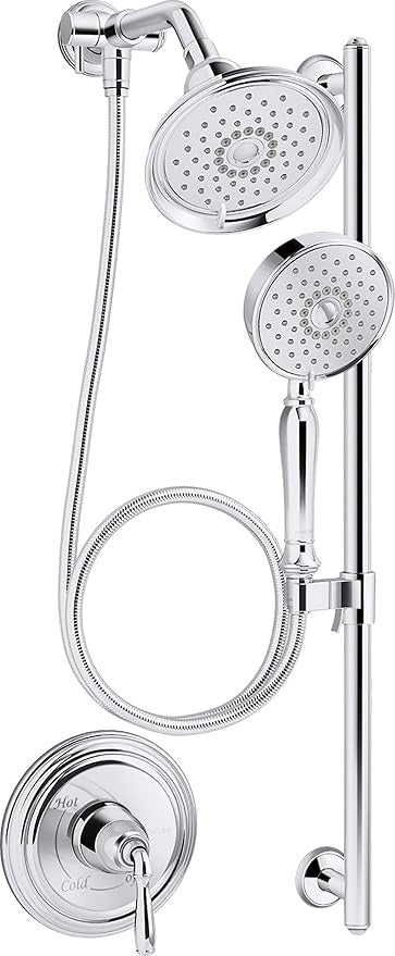 KOHLER KOHLER K-22179-CP Bancroft Essentials Shower Package 2.5 GPM