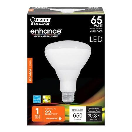 FEIT ELECTRIC Feit Electric BR30DM/927CA Led Dim BR30 65W (1 Pack) 65W Equivalent